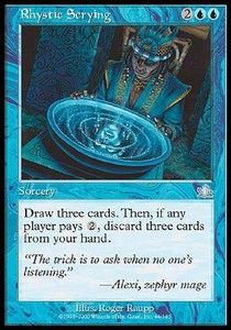 Rhystic Scrying - Prophecy (Uncommon) [PCY-44]