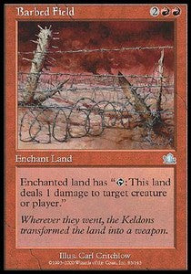 Barbed Field - Prophecy (Uncommon) [PCY-83]