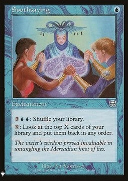 Soothsaying - Mystery Booster (Uncommon) [MYS-104]