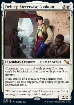 Delney, Streetwise Lookout - Murders at Karlov Manor (Mythic) [MKM-12]