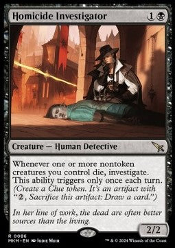 Homicide Investigator - Murders at Karlov Manor (Rare) [MKM-86]