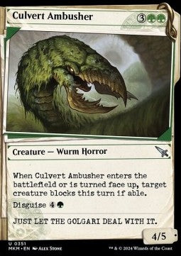 Culvert Ambusher - Murders at Karlov Manor: Extras (Uncommon) [XMKM-351]