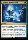 Officious Interrogation - Murders at Karlov Manor (Rare) [MKM-222]