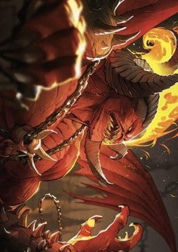 Art Series: Rakdos, Patron of Chaos (V.3) - Murders at Karlov Manor: Extras (Tip Card) [XMKM-A45]