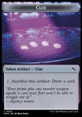 Clue Token // Art Card (V.1) - Murders at Karlov Manor: Tokens (Token) [TMKM-T 14/41]