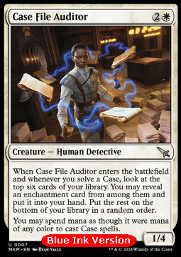 Case File Auditor (V.1) - Murders at Karlov Manor (Uncommon) [MKM-7]