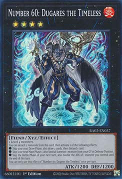 Number 60: Dugares the Timeless (V.1 - Super Rare) - 25th Anniversary Rarity Collection II (Super Rare) [RA02-037]