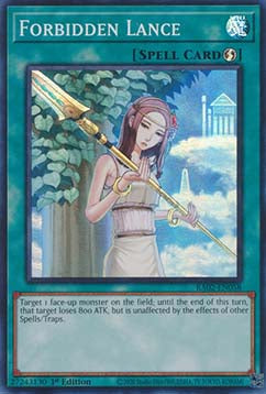 Forbidden Lance (V.1 - Super Rare) - 25th Anniversary Rarity Collection II (Super Rare) [RA02-058]