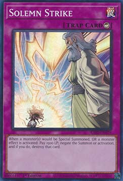 Solemn Strike (V.1 - Super Rare) - 25th Anniversary Rarity Collection II (Super Rare) [RA02-079]