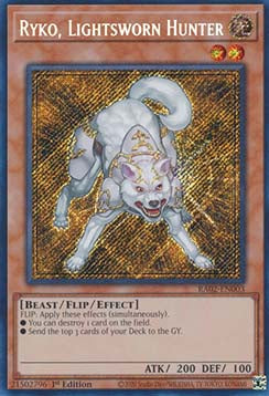 Yu-Gi-Oh! Ryko, Lightsworn Hunter V3 Secret Rare [RA02-003] – TCG Stars