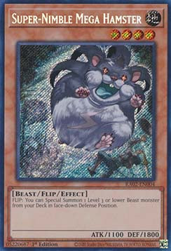 Super-Nimble Mega Hamster (V.3 - Secret Rare) - 25th Anniversary Rarity Collection II (Secret Rare) [RA02-004]