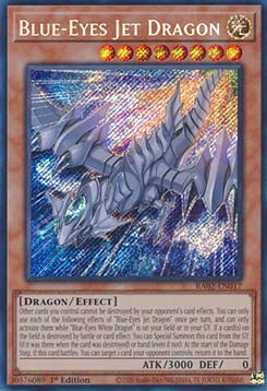 Blue-Eyes Jet Dragon (V.3 - Secret Rare) - 25th Anniversary Rarity Collection II (Secret Rare) [RA02-017]
