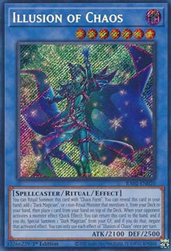 Illusion of Chaos (V.3 - Secret Rare) - 25th Anniversary Rarity Collection II (Secret Rare) [RA02-020]