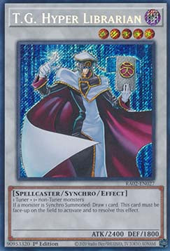 Yu-Gi-Oh! T.G. Hyper Librarian V3 Secret Rare [RA02-027] – TCG Stars