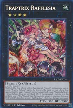 Traptrix Rafflesia (V.3 - Secret Rare) - 25th Anniversary Rarity Collection II (Secret Rare) [RA02-034]