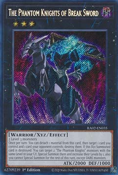 The Phantom Knights of Break Sword (V.3 - Secret Rare) - 25th Anniversary Rarity Collection II (Secret Rare) [RA02-035]