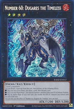 Yu-Gi-Oh! Number 60: Dugares the Timeless V3 [RA02-037] – TCG Stars