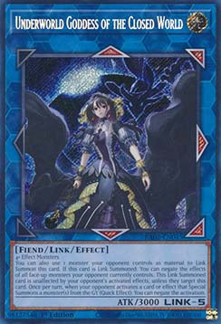 Underworld Goddess of the Closed World (V.3 - Secret Rare) - 25th Anniversary Rarity Collection II (Secret Rare) [RA02-045]