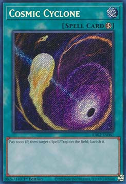 Cosmic Cyclone (V.3 - Secret Rare) - 25th Anniversary Rarity Collection II (Secret Rare) [RA02-061]