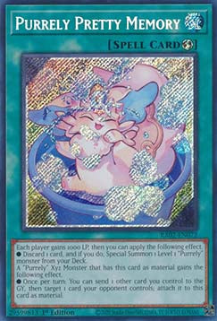 Purrely Pretty Memory (V.3 - Secret Rare) - 25th Anniversary Rarity Collection II (Secret Rare) [RA02-072]