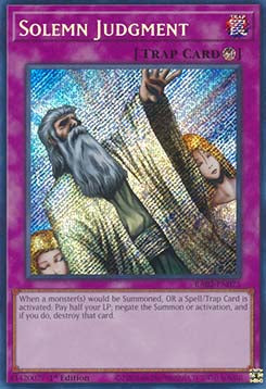 Solemn Judgment (V.3 - Secret Rare) - 25th Anniversary Rarity Collection II (Secret Rare) [RA02-075]