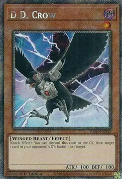 D.D. Crow (V.4 - Platinum Secret Rare) - 25th Anniversary Rarity Collection II (Platinum Secret Rare) [RA02-002]