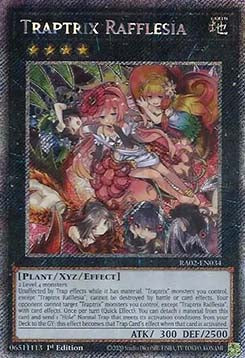 Traptrix Rafflesia (V.4 - Platinum Secret Rare) - 25th Anniversary Rarity Collection II (Platinum Secret Rare) [RA02-034]