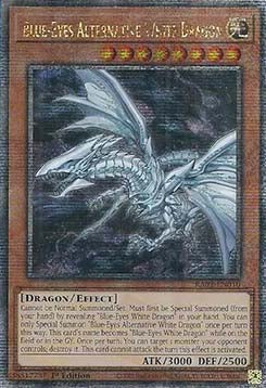 Blue-Eyes Alternative White Dragon (V.5 - Quarter Century Secret Rare) - 25th Anniversary Rarity Collection II (Quarter Century Secret Rare) [RA02-010]
