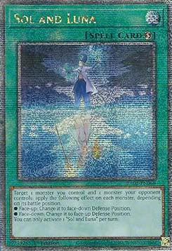 Sol and Luna (V.5 - Quarter Century Secret Rare) - 25th Anniversary Rarity Collection II (Quarter Century Secret Rare) [RA02-068]