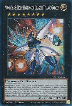 Number 38: Hope Harbinger Dragon Titanic Galaxy (V.6 - Collectors Rare) - 25th Anniversary Rarity Collection II (Collectors Rare) [RA02-036]