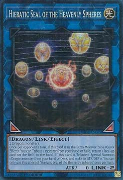 Hieratic Seal of the Heavenly Spheres (V.6 - Collectors Rare) - 25th Anniversary Rarity Collection II (Collectors Rare) [RA02-039]