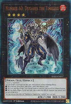 Number 60: Dugares the Timeless (V.7 - Ultimate Rare) - 25th Anniversary Rarity Collection II (Ultimate Rare) [RA02-037]