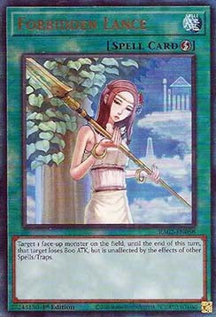 Forbidden Lance (V.7 - Ultimate Rare) - 25th Anniversary Rarity Collection II (Ultimate Rare) [RA02-058]