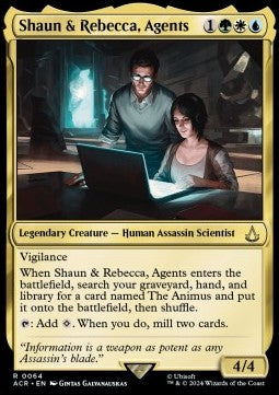 Shaun & Rebecca, Agents - Universes Beyond: Assassin's Creed (Rare) [ACR-64]