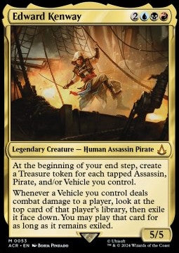 Edward Kenway - Universes Beyond: Assassin's Creed (Mythic) [ACR-53]