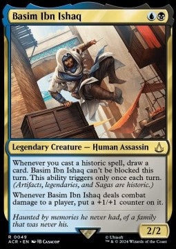 Basim Ibn Ishaq - Universes Beyond: Assassin's Creed (Rare) [ACR-49]