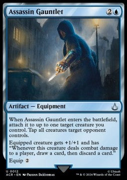 Assassin Gauntlet - Universes Beyond: Assassin's Creed (Uncommon) [ACR-12]