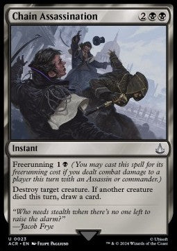 Chain Assassination - Universes Beyond: Assassin's Creed (Uncommon) [ACR-23]