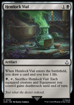 Hemlock Vial - Universes Beyond: Assassin's Creed (Uncommon) [ACR-26]