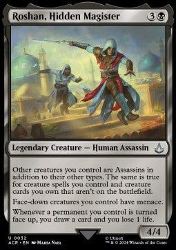 Roshan, Hidden Magister - Universes Beyond: Assassin's Creed (Uncommon) [ACR-32]