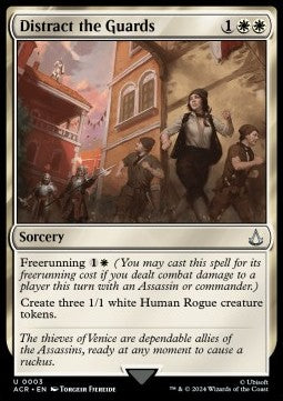 Distract the Guards - Universes Beyond: Assassin's Creed (Uncommon) [ACR-3]
