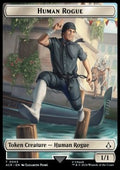 Human Rogue Token (White 1/1) - Universes Beyond: Assassin's Creed: Tokens (Token) [TACR-T3]