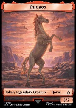 Phobos Token (Red 3/2) - Universes Beyond: Assassin's Creed: Tokens (Token) [TACR-T5]