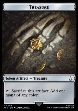 Treasure Token - Universes Beyond: Assassin's Creed: Tokens (Token) [TACR-T6]
