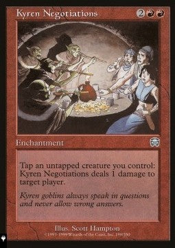 Kyren Negotiations - Mystery Booster 2: Reprints from Across Magic's History (Uncommon)