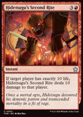 Hidetsugu's Second Rite - Magic: The Gathering Foundations (Uncommon) [FDN-202]