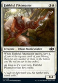 Faithful Pikemaster - Foundations Jumpstart (Common) [J25-3]