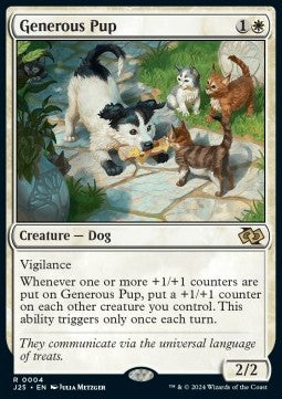 Generous Pup - Foundations Jumpstart (Rare) [J25-4]