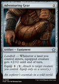 Adventuring Gear - Magic: The Gathering Foundations (Uncommon) [FDN-249]