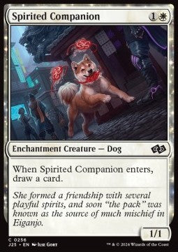 Spirited Companion - Foundations Jumpstart (Common) [J25-256]